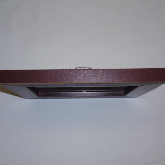 Sailing Santa Prairie Schooler Cross Stitch Completed Framed Wall Art Gift Rusti - Picture 6 of 11